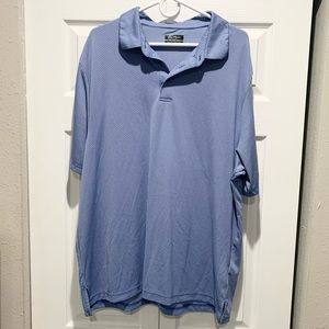 Ben Hogan blue golf polo